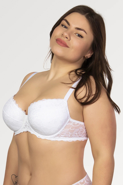 Бюстгальтер push-up "Вікторія" білий