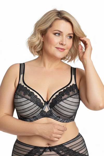 Бюстгальтер "Розалі" чорний