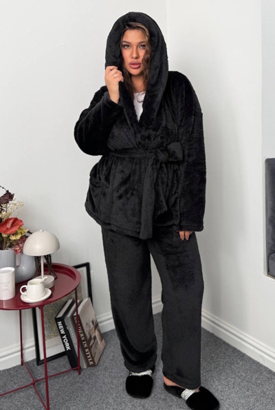 Домашній костюм "Бері" чорний