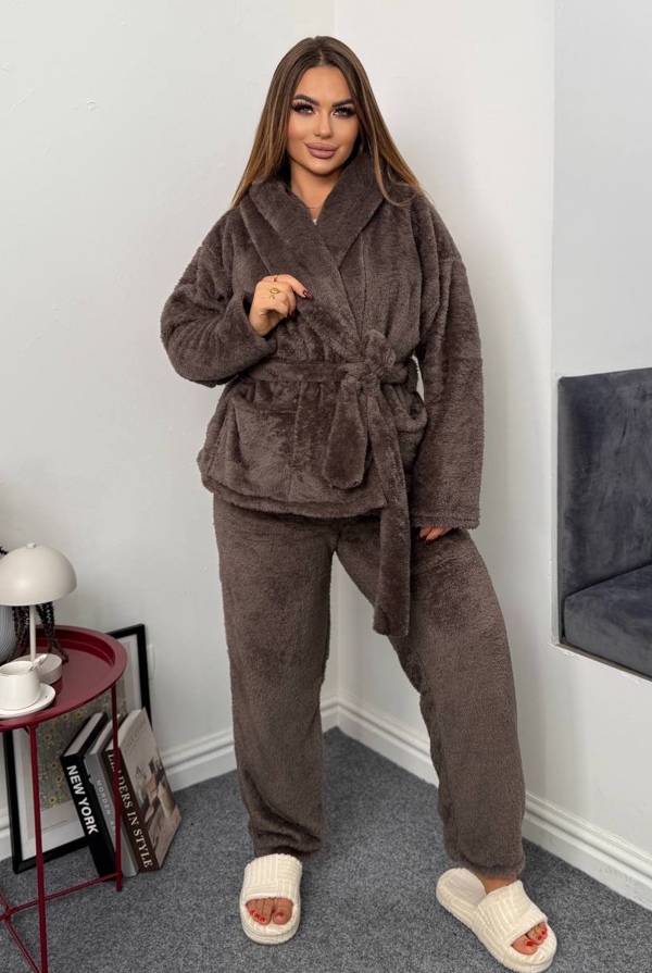 Домашній костюм "Бері" шоколад