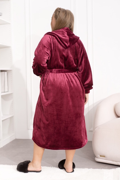 Халат "Алабама" бордо
