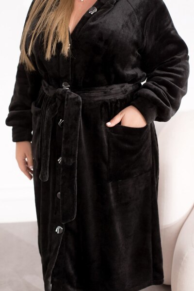 Халат "Алабама" чорний