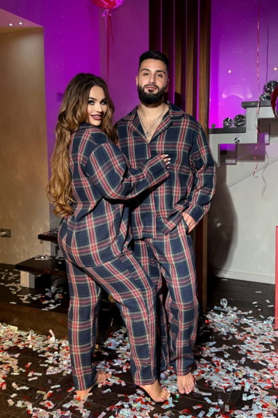 Чоловіча піжама "Равена" синя