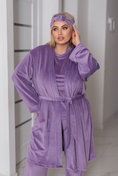 Домашній костюм 4-ка "Сінді" лаванда