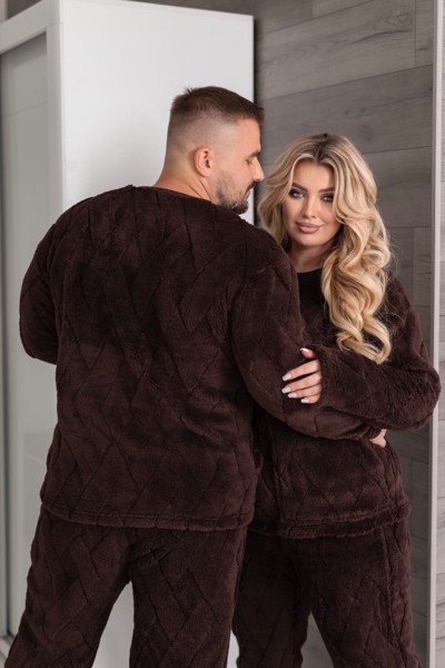 Чоловіча піжама "Хаус" шоколад