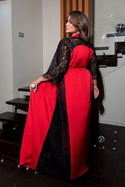 Халат "Марта" червоний